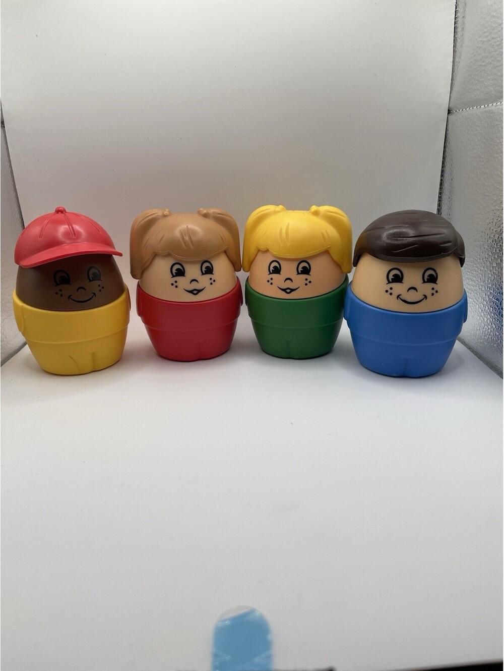 Little Tikes Toddle Tots Vintage Figures Set of 4 Chunky People